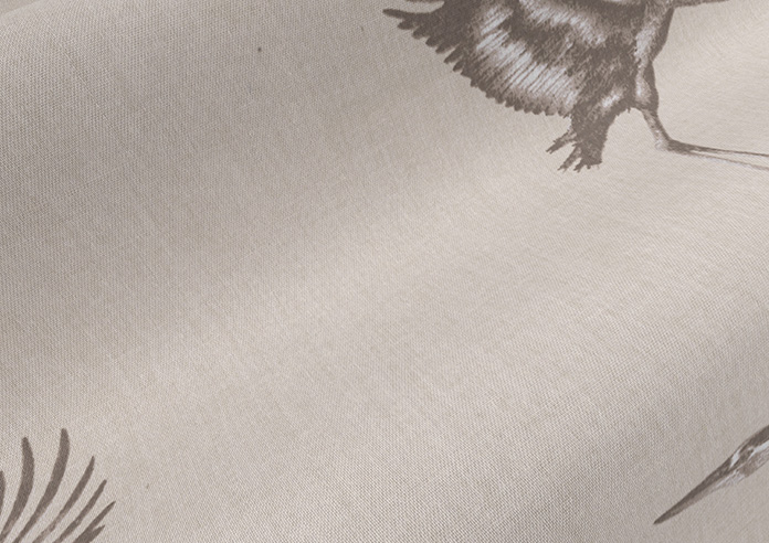 Cranes, Pearl - Made to Measure Curtains - Image 4